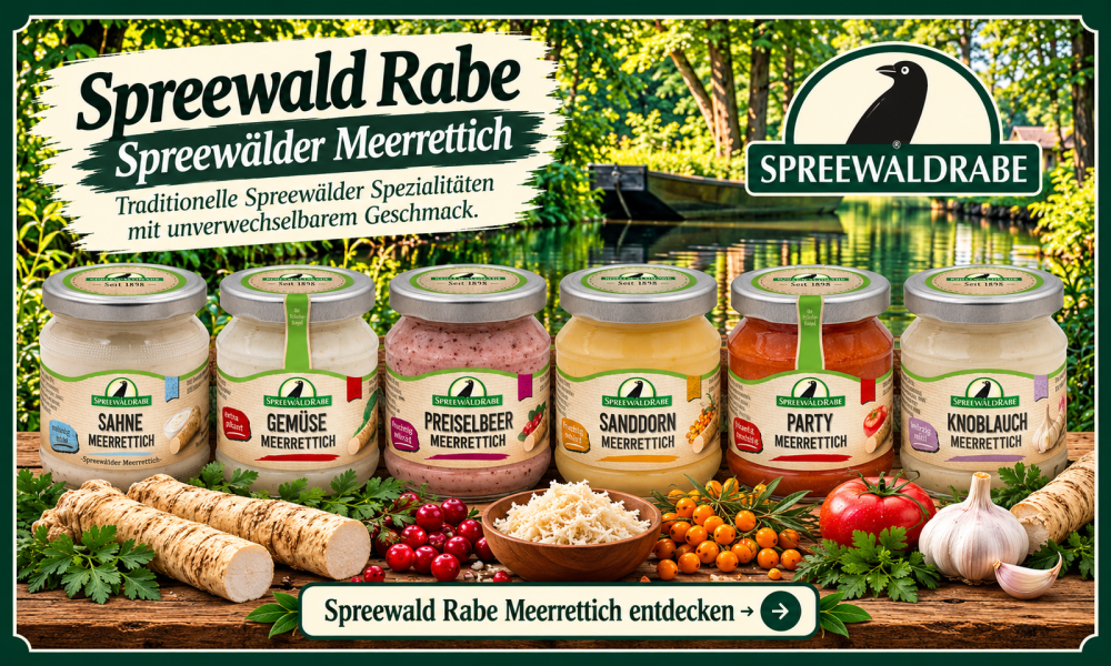 Spreewälder Meerrettich nach Firmen sortiert Spreewald Rabe