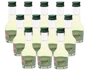 12 Fläschchen Spreewälder Gurken-Likör 18 % Vol. klein