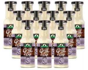 12 Flaschen Rabe Spreewald Grill & Dip Knoblauch Sauce  