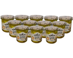 12 Gläser Premium Rabe Curry Gurken