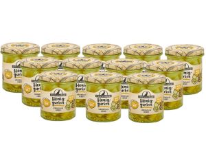 12 Gläser Premium Honig Senf Gurken