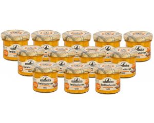 12 Gläser Rabe Spreewald Knoblauchcreme mit Chili