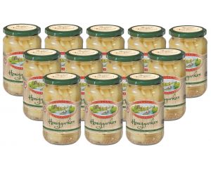 12 Gläser Krügermann Spreewald Honig Senf Gurken klein