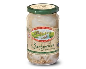 1 Glas Krügermann Spreewald Senf Gurken klein