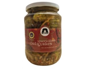 1 Glas Markus Spreewald Chili Gurken groß