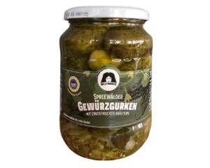 1 Glas Markus Spreewald Gewürz Gurken groß