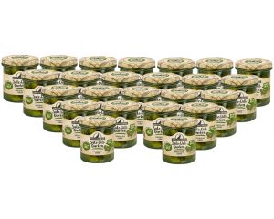 24 Gläser Premium Rabe Salz- Dill Gurken 