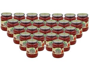 24 Gläser Rabe Spreewald Paprika Letscho groß