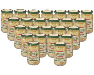 24 Gläser Krügermann Spreewald Honig Senf Gurken klein