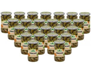 24 Gläser Rabe Cornichons klein