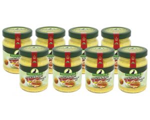 8 Gläser Rabe Spreewald Sandwich Creme - Dänische Art