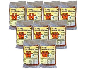 9 Tüten Honig Doppel Bärchen Fruchtgummi