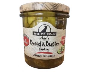  1 Glas Premium  Rabe Bread & Butter SCHARF Sandwich Gurken