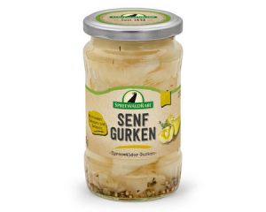 1 Glas Rabe Senfgurken klein