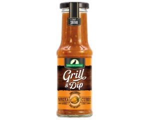 1 Flasche Rabe Spreewald Grill & Dip Paprika-Curry Sauce 