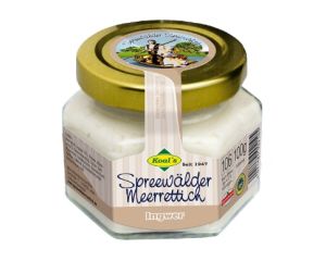 1 Glas Koal Spreewälder Ingwer Meerrettich