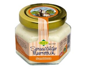 1 Glas Koal Spreewälder Sanddorn Meerrettich