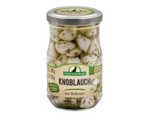 1 Glas Rabe Spreewald Knoblauchzehen mit Kräutern