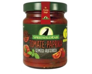 1 Glas Rabe Spreewald Tomaten-Paprika Gemüse-Aufstrich  90% Gemüse-Anteil