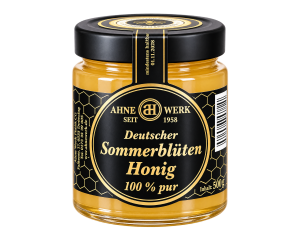 1 Glas Sommerblumen Honig