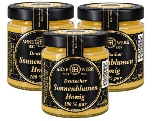 3 Gläser Spreewälder Sonnenblumen Honig