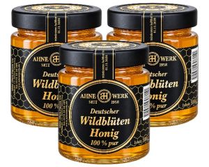 3 Gläser Spreewälder Wildblüten Honig