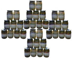 4 x  Spreewälder Königsgurken-Runde