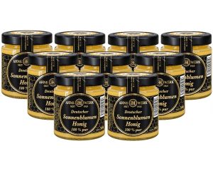 9 Gläser Spreewälder Sonnenblumen Honig