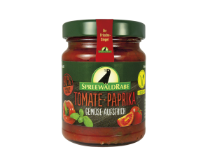 Tomaten-Paprika Gemüse-Aufstrich Firma Rabe  