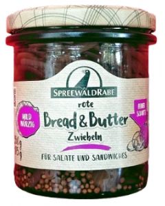 1 Glas Premium rote Zwiebeln Bread & Butter