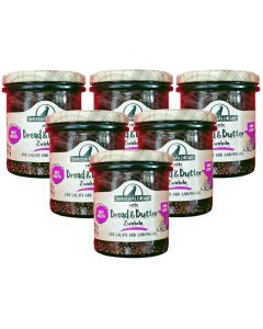 6 Gläser Premium rote Zwiebeln Bread & Butter
