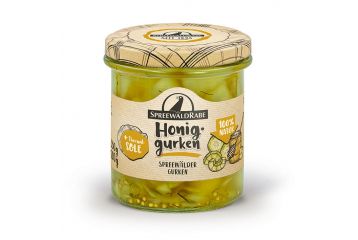 1 Glas Premium Honig Senf Gurken